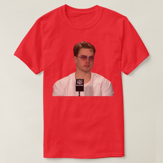 Joe Burrow Photo T-Shirt (Design Front)