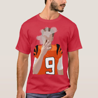 Joe Burrow Smoking Cigar T-Shirt