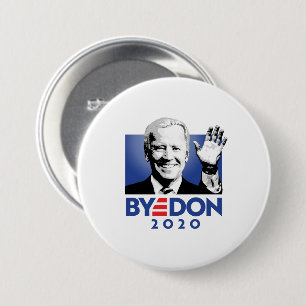 JOE BYE DON 2020 7.5 CM ROUND BADGE