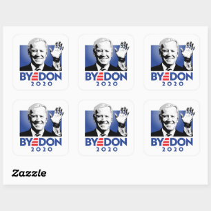 JOE BYE DON 2020 SQUARE STICKER