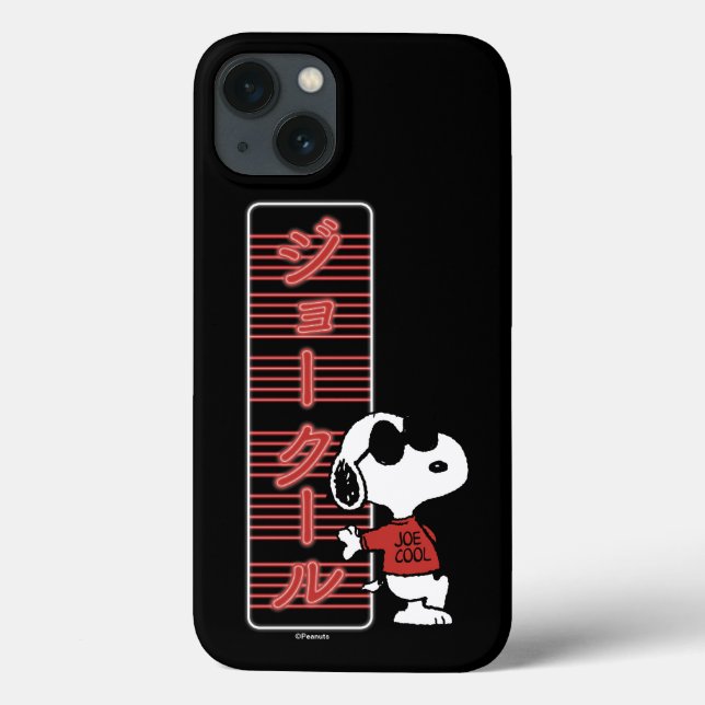 Joe Cool Japanese Neon Lights Case-Mate iPhone Case (Back)