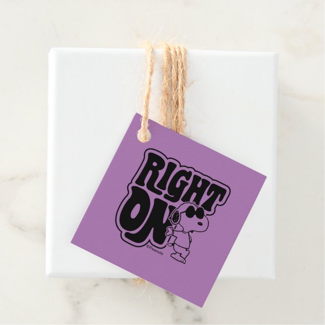 Joe Cool - Right On Favour Tags (In Situ)