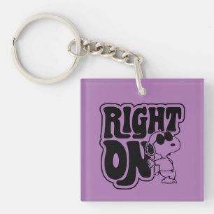 Joe Cool - Right On Key Ring