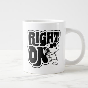 Joe Cool - Right On Large Coffee Mug