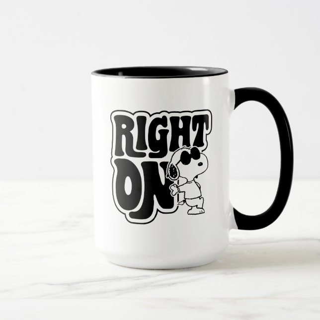 Joe Cool - Right On Mug (Right)