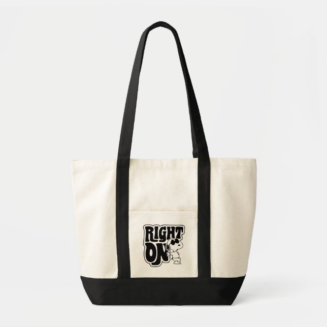 Joe Cool - Right On Tote Bag (Front)