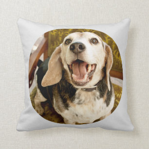 Joe Cup of Blue Beagle Pillow