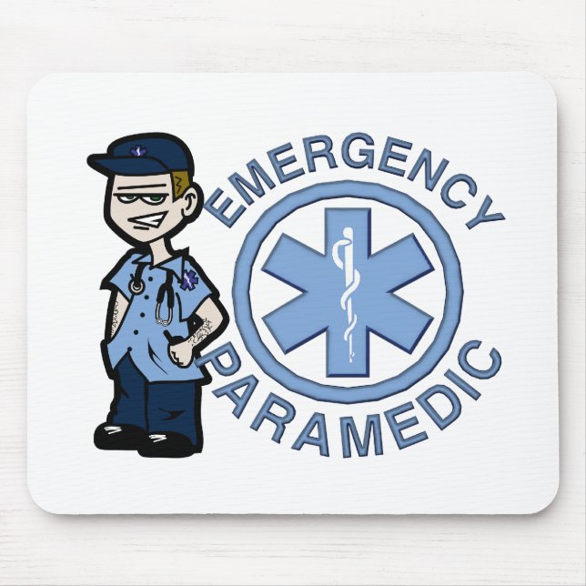 Joe Emergency Medic Mouse Mat (Front)