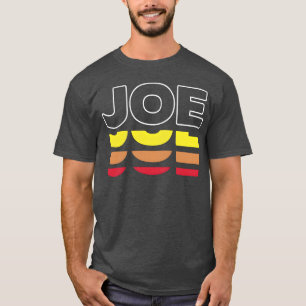 Joe First Name Funny Vintage Sunset Joe funny T-Shirt