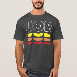 Joe First Name Funny Vintage Sunset Joe funny T-Shirt