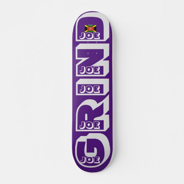 JOE GRIND  OFFICIAL 7 3/4" Skateboard Deck (Front)