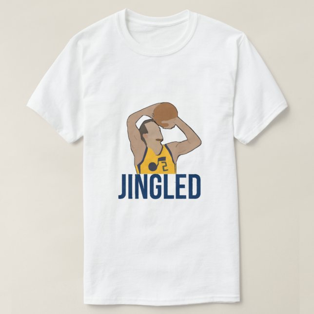 Joe Ingles Jingle Bells Christmas Apparel - Utah J T-Shirt (Design Front)