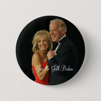 Joe & Jill Biden 6 Cm Round Badge