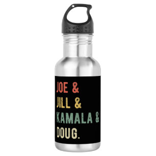 Joe & Jill & Kamala & Doug I 532 Ml Water Bottle