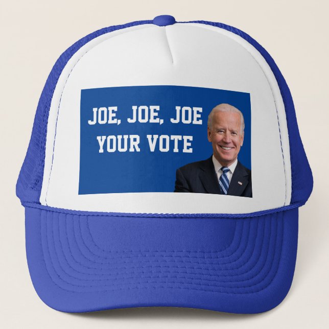Joe, Joe, Joe Your Vote Trucker Hat (Front)