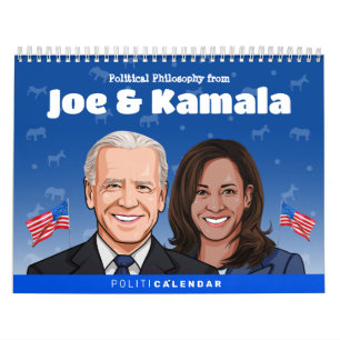 Joe & Kamala Political Humor Calendar