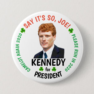 Joe Kennedy: Camelot 2020 7.5 Cm Round Badge