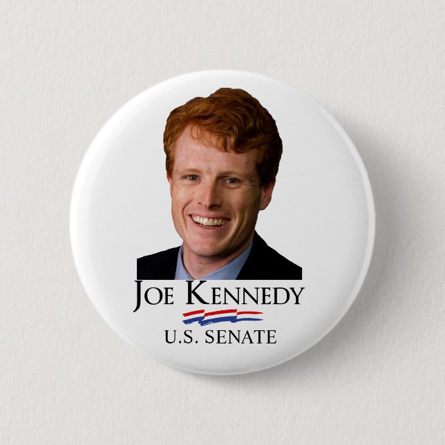 Joe Kennedy for U.S. Senate 6 Cm Round Badge (Front)