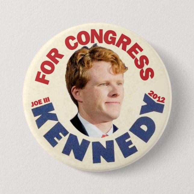 Joe Kennedy III for Congress 2012 7.5 Cm Round Badge (Front)