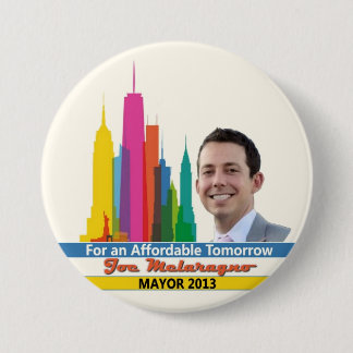 Joe Melaragno for NYC Mayor 2013 7.5 Cm Round Badge