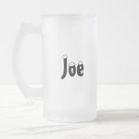 Joe-Name Style Frosted Mug