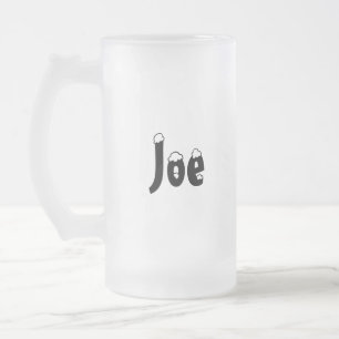 Joe-Name Style Frosted Mug