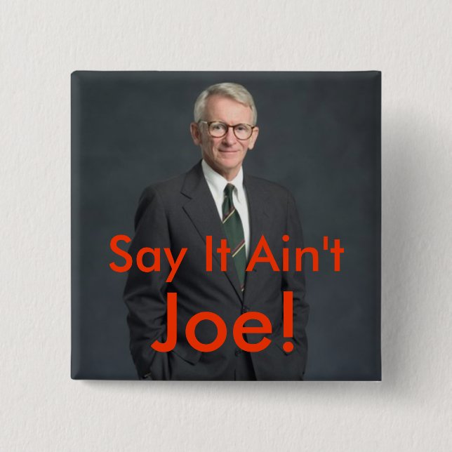 joe riley, Evil! - Customised 15 Cm Square Badge (Front)
