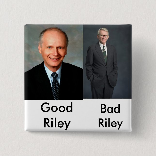 joe riley, Evil! - Customised - Cu... - Customised 15 Cm Square Badge (Front)