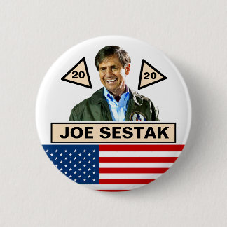 Joe Sestak for President 2020 6 Cm Round Badge
