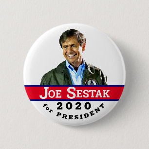 Joe Sestak for President 2020 6 Cm Round Badge