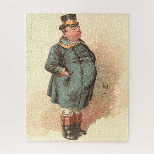Joe (The Fat Boy) Kyd, Dickens The Pickwick Papers Jigsaw Puzzle (Vertical)
