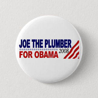 Joe the Plumber for Obama 6 Cm Round Badge