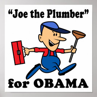 Joe the Plumber for Obama Poster