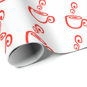 Joe Time Coffee Mug Wrapping Paper