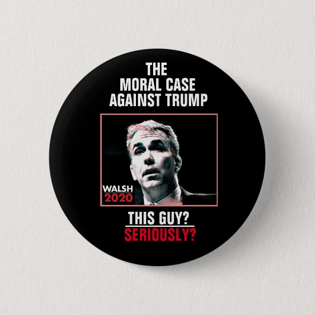 Joe Walsh 6 Cm Round Badge (Front)