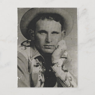 Joe Watts, Texas Cowboy Postcard