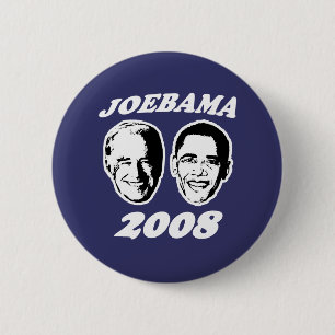 JOEBAMA 2008 6 CM ROUND BADGE