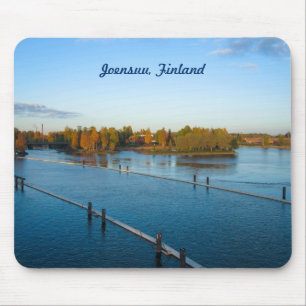 Joensuu Townscape Mouse Mat