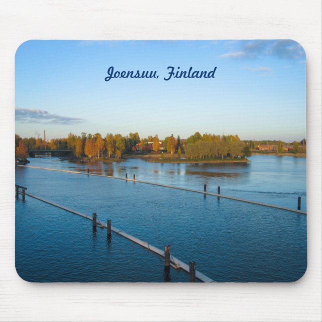 Joensuu Townscape Mouse Mat (Front)