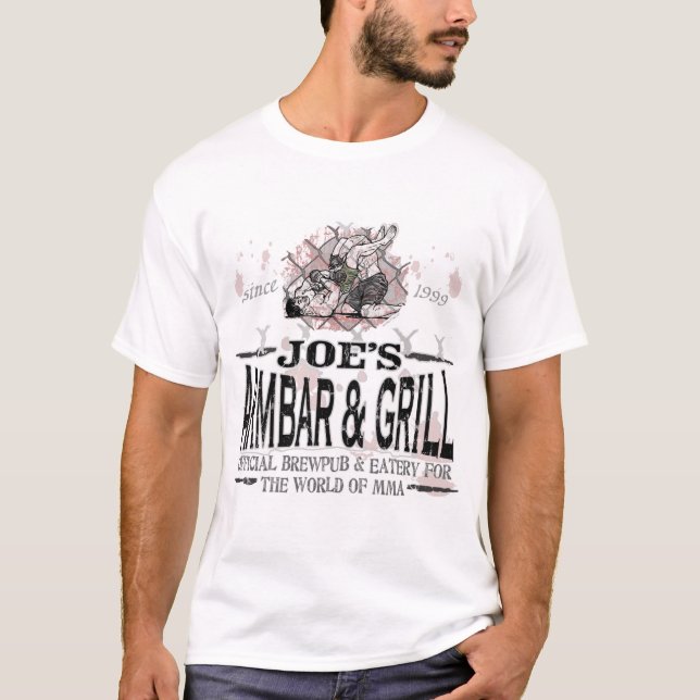 Joe's Armbar & Grill MMA Gear T-Shirt (Front)