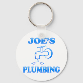 Joe's Plumbing Key Ring