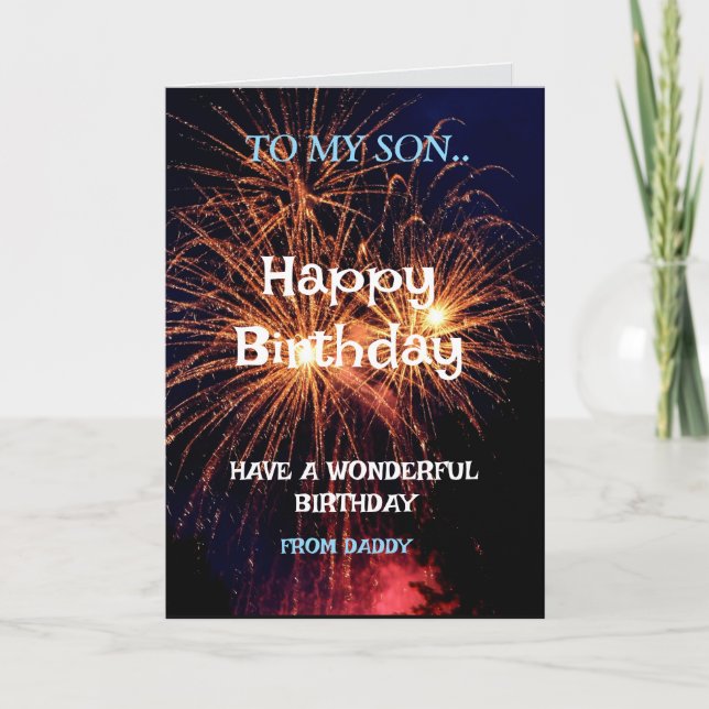 JOEUX ANNIVERSAIRE CARD (Front)