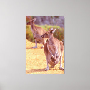 JOEY and MOM 40x60 Canvas Print