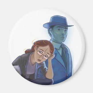 Joey and Rosa fridge magnet