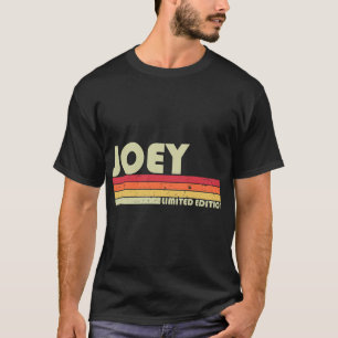 JOEY Gift Name Personalised Funny Retro Vintage Bi T-Shirt