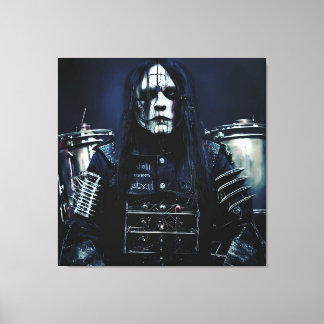 Joey Jordison Custom Frame Canvas Print