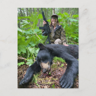 Joey's BIG Alaskan Bear Postcard