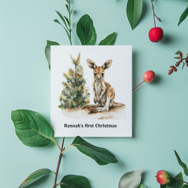 Joey's First Christmas, custom Invitation (Creator Uploaded)