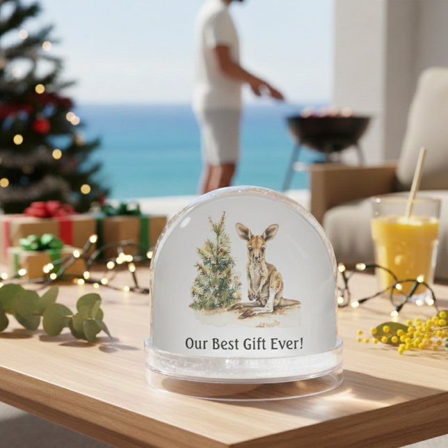 Joey's First Christmas, custom Snowglobe (Creator Uploaded)