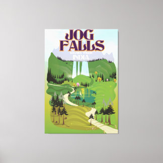 Jog Falls,Jog Falls,Sagara taluk of Karnataka Canvas Print